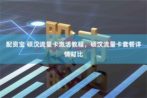 配资宝 硕汉流量卡激活教程，硕汉流量卡套餐详情对比
