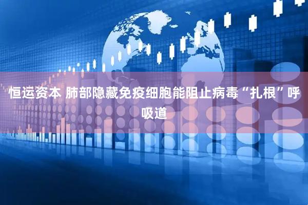 恒运资本 肺部隐藏免疫细胞能阻止病毒“扎根”呼吸道
